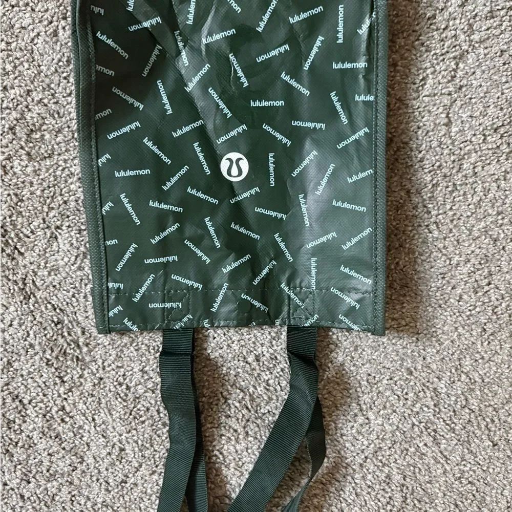 lululemon athletica Olive Green Bag